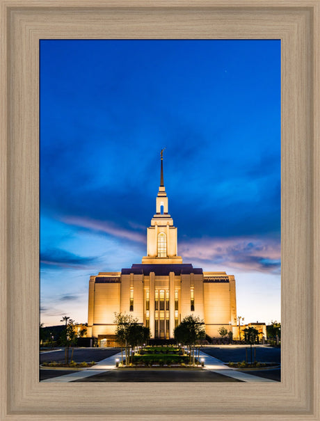 Red Cliffs Utah Temple - Evening Shadows