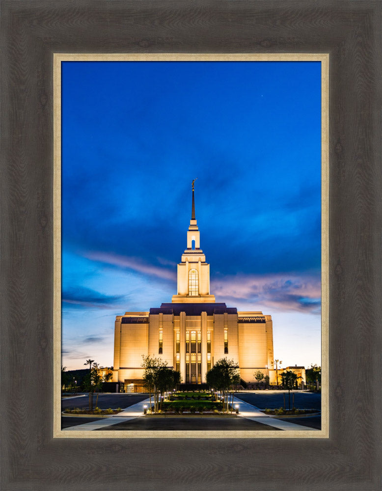 Red Cliffs Utah Temple - Evening Shadows