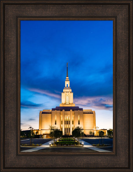 Red Cliffs Utah Temple - Evening Shadows