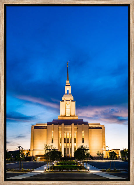 Red Cliffs Utah Temple - Evening Shadows