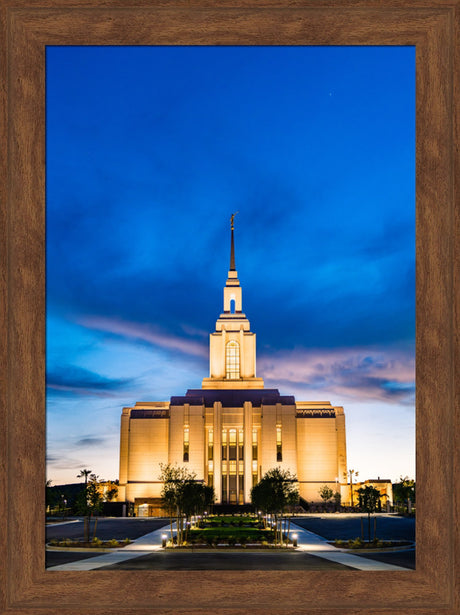 Red Cliffs Utah Temple - Evening Shadows