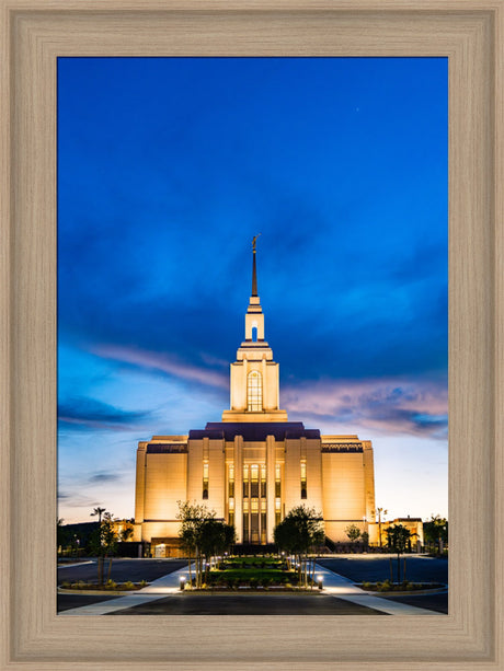 Red Cliffs Utah Temple - Evening Shadows