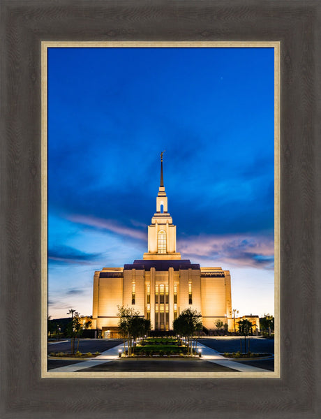 Red Cliffs Utah Temple - Evening Shadows