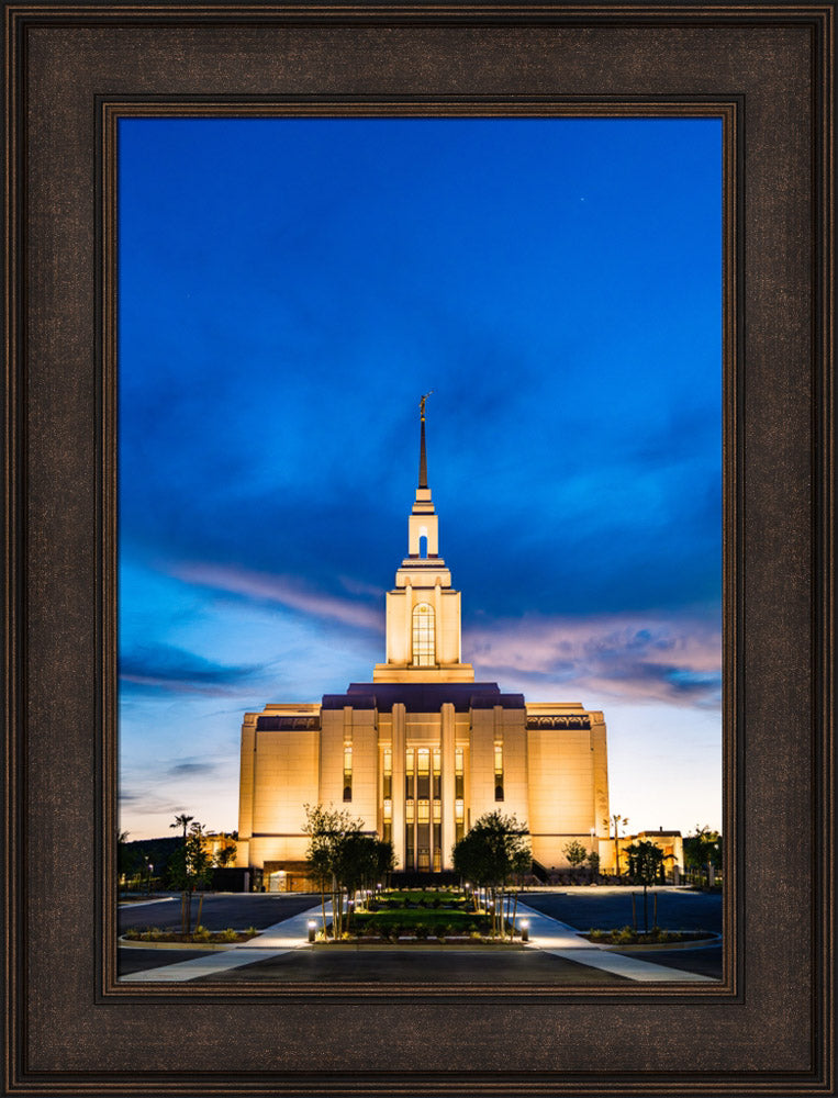 Red Cliffs Utah Temple - Evening Shadows