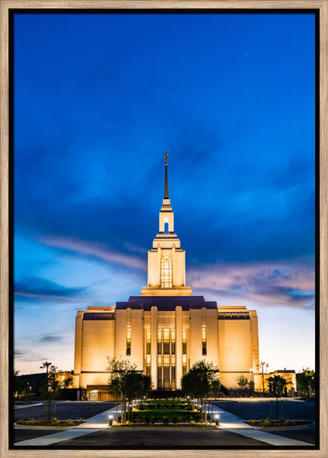 Red Cliffs Utah Temple - Evening Shadows
