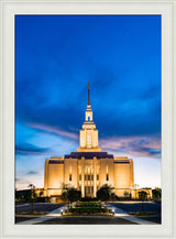 Red Cliffs Utah Temple - Evening Shadows