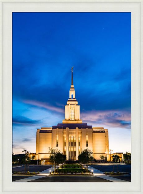 Red Cliffs Utah Temple - Evening Shadows