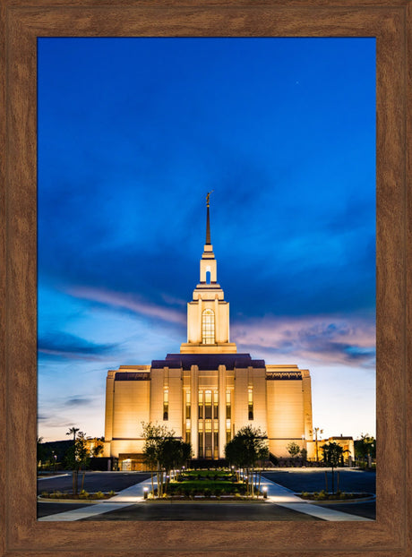Red Cliffs Utah Temple - Evening Shadows
