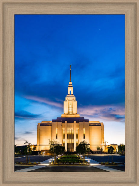 Red Cliffs Utah Temple - Evening Shadows