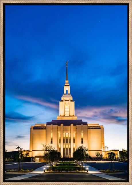 Red Cliffs Utah Temple - Evening Shadows