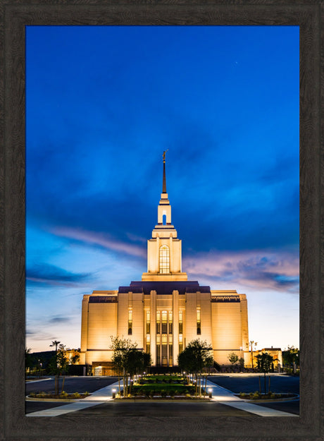Red Cliffs Utah Temple - Evening Shadows