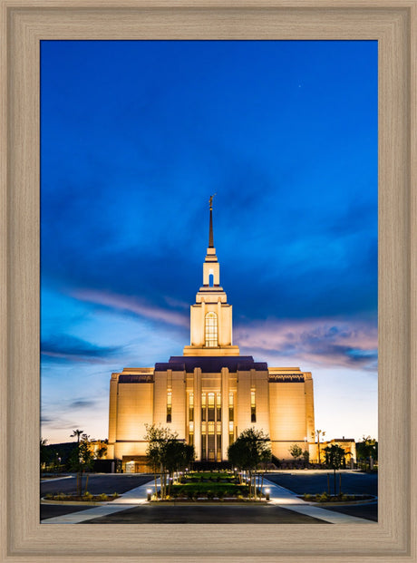 Red Cliffs Utah Temple - Evening Shadows