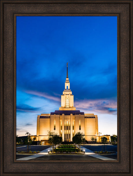 Red Cliffs Utah Temple - Evening Shadows
