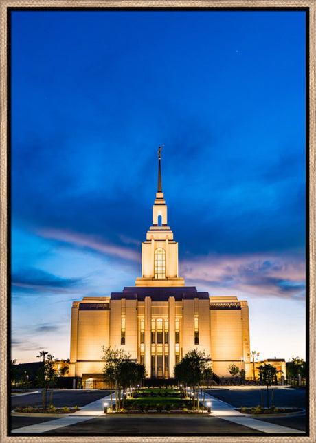 Red Cliffs Utah Temple - Evening Shadows