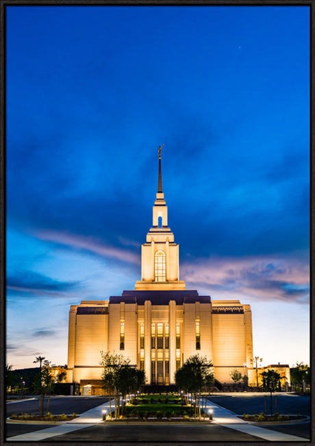 Red Cliffs Utah Temple - Evening Shadows