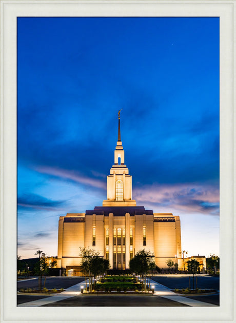 Red Cliffs Utah Temple - Evening Shadows