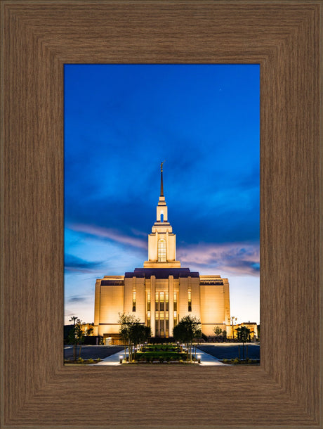 Red Cliffs Utah Temple - Evening Shadows