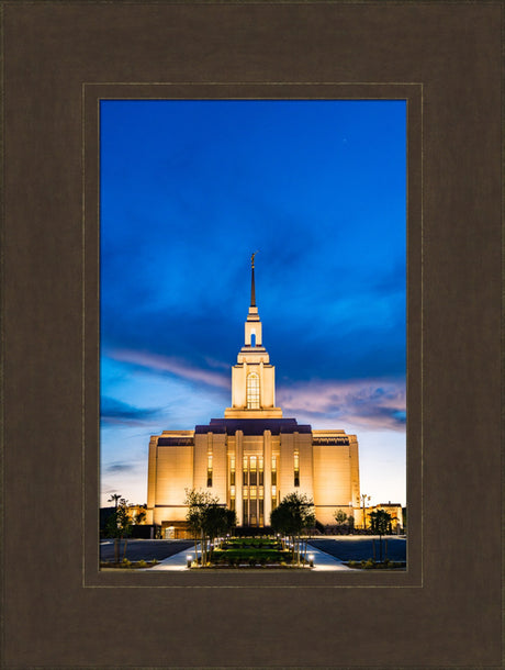 Red Cliffs Utah Temple - Evening Shadows