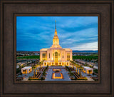Red Cliffs Utah Temple - Evening Glow