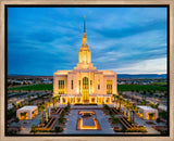 Red Cliffs Utah Temple - Evening Glow
