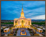 Red Cliffs Utah Temple - Evening Glow