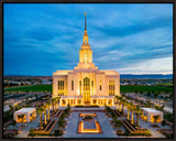 Red Cliffs Utah Temple - Evening Glow