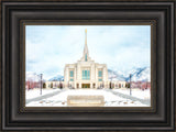 Ogden Temple - Snowy Mountains