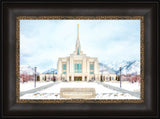 Ogden Temple - Snowy Mountains