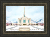 Ogden Temple - Snowy Mountains