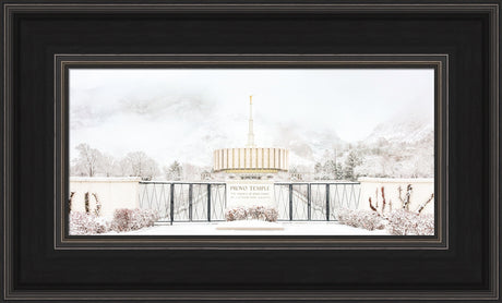 Provo Temple - Winter Beauty