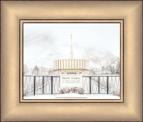 Provo Temple - Winter Beauty