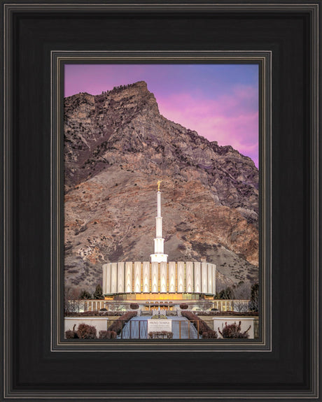 Provo Temple - 2018 Superbowl Sunset