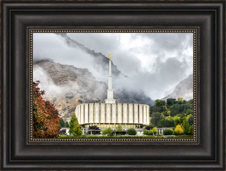 Provo Temple - Foggy Mountains