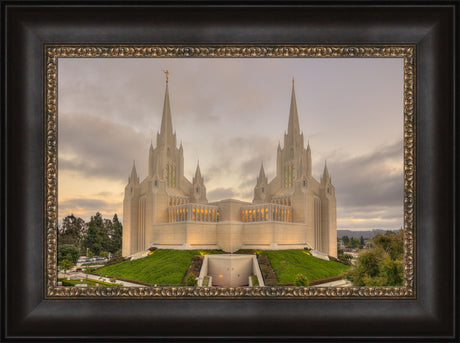 San Diego Temple - Evening Sunset