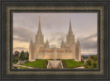 San Diego Temple - Evening Sunset