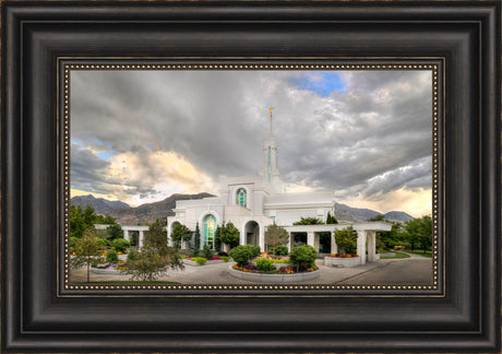 Mount Timpanogos Temple - Summer Mountains