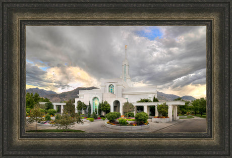 Mount Timpanogos Temple - Summer Mountains