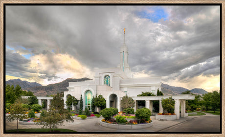 Mount Timpanogos Temple - Summer Mountains