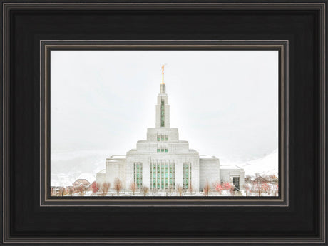 Draper Temple - Before the Snowstorm