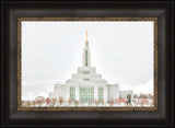 Draper Temple - Before the Snowstorm
