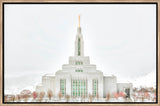 Draper Temple - Before the Snowstorm