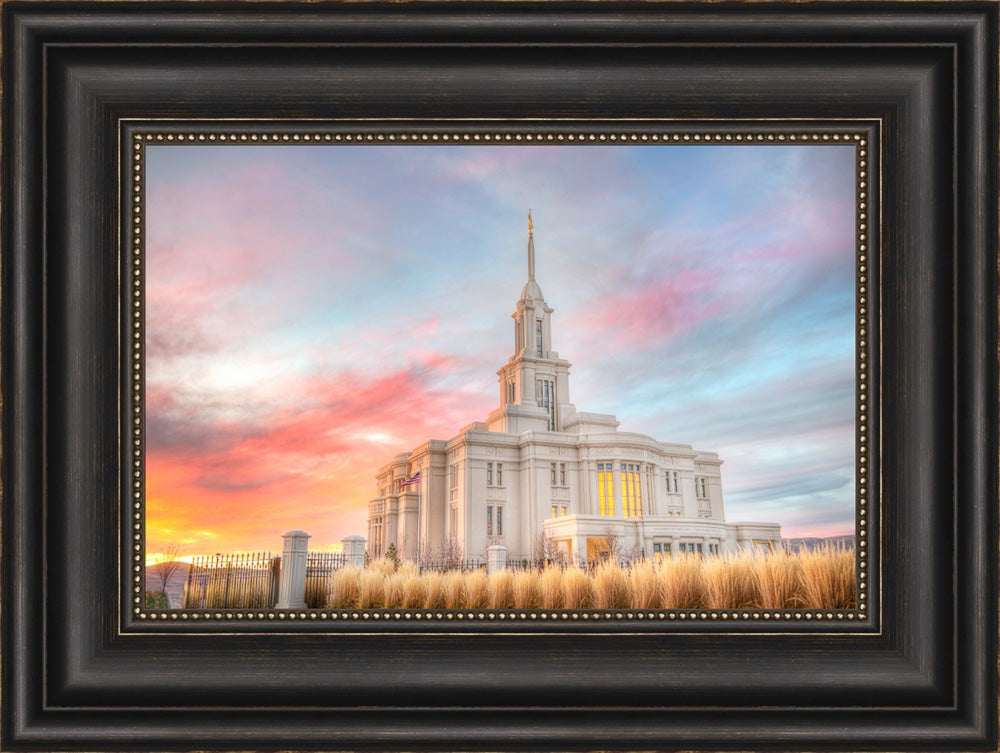 Payson Temple - Sunset