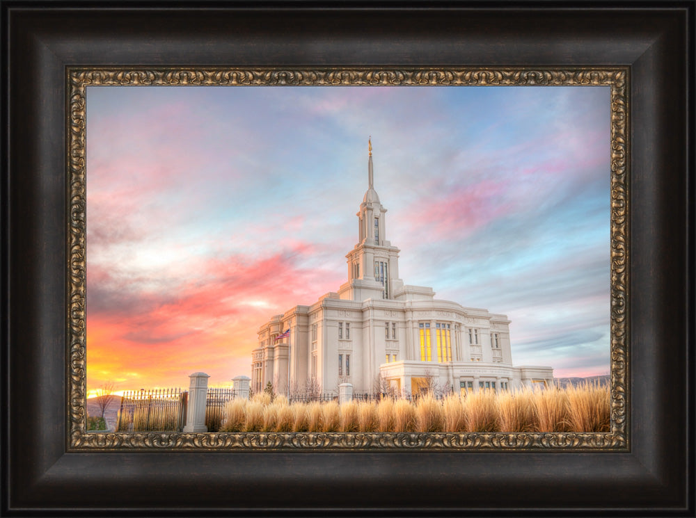 Payson Temple - Sunset