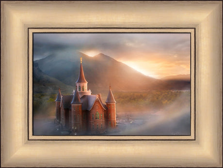 Provo City Center Temple - Sunrise Detail by Kelsy and Jesse Lightweave