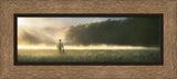 Young Joseph Smith walking towards a grove of trees. art 12