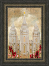 Salt Lake Temple - Splendor by Mandy Jane Williams