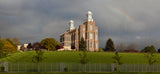 Logan Temple - Spring Panoramic