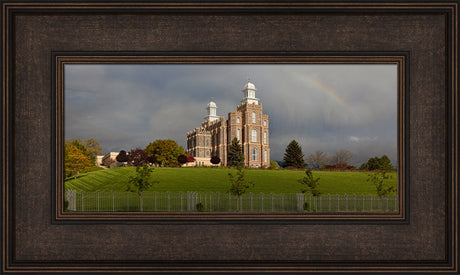 Logan Temple - Spring Panoramic