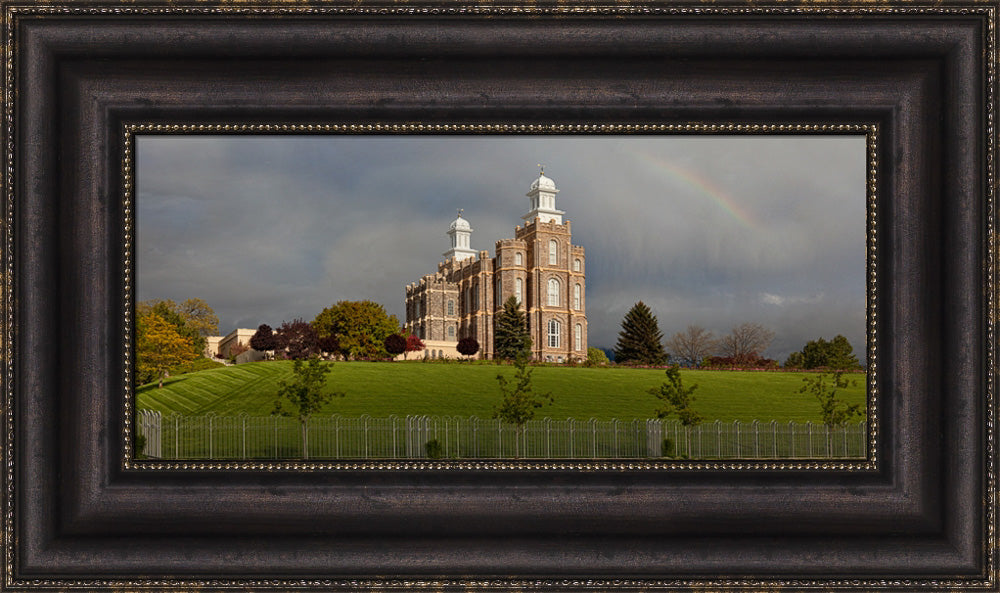 Logan Temple - Spring Panoramic