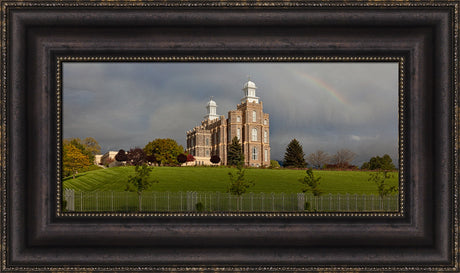 Logan Temple - Spring Panoramic